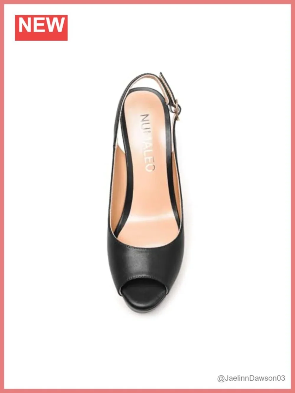 Womens Wedge Heels Platform Peep Toe Pumps Faux Leather Slingback Buckle